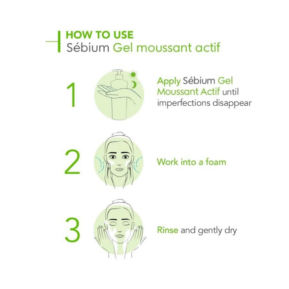 Bioderma Sebium moussant actif tube 200ml