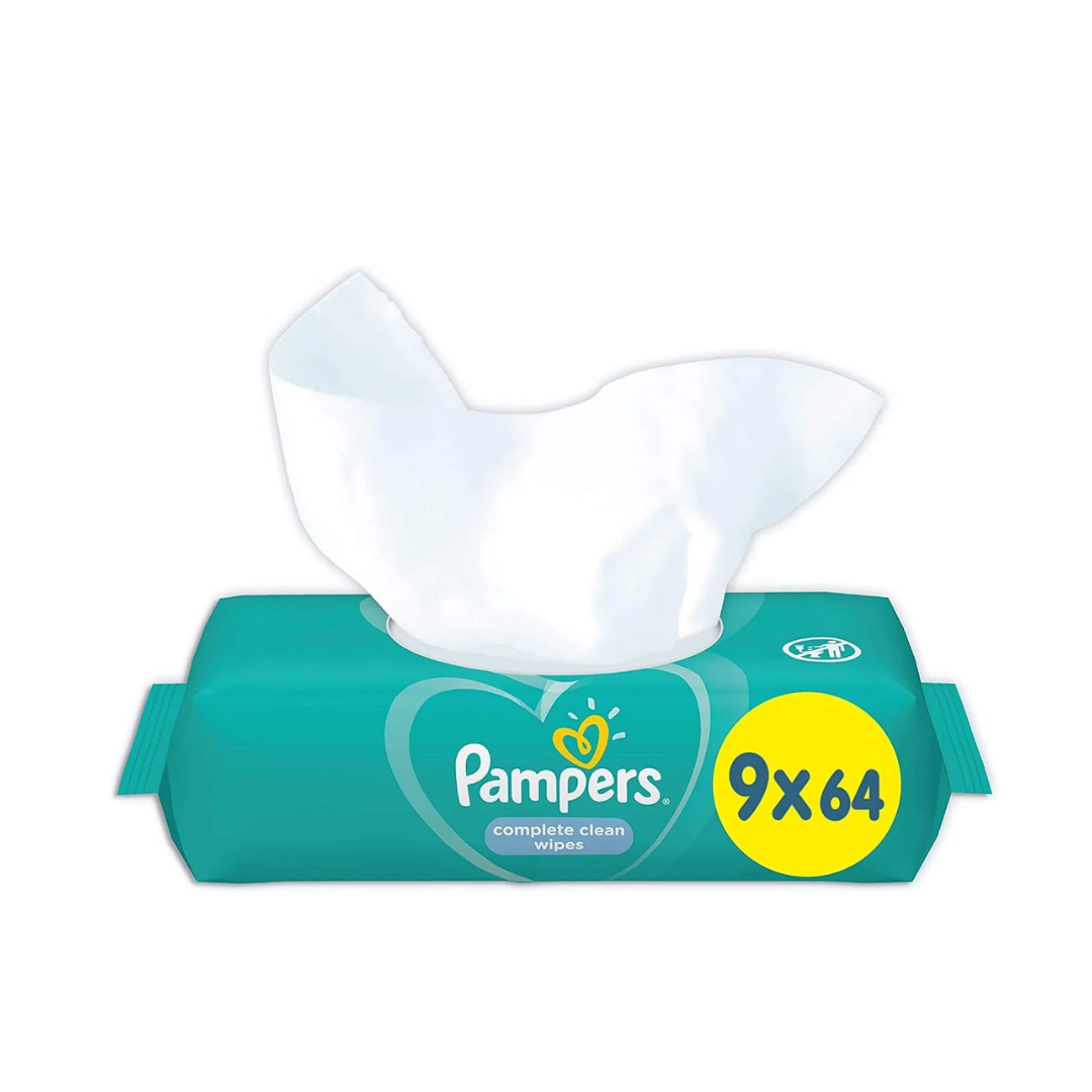 Pampers Baby Wet Wipes, Complete Clean, 576 Wipes
