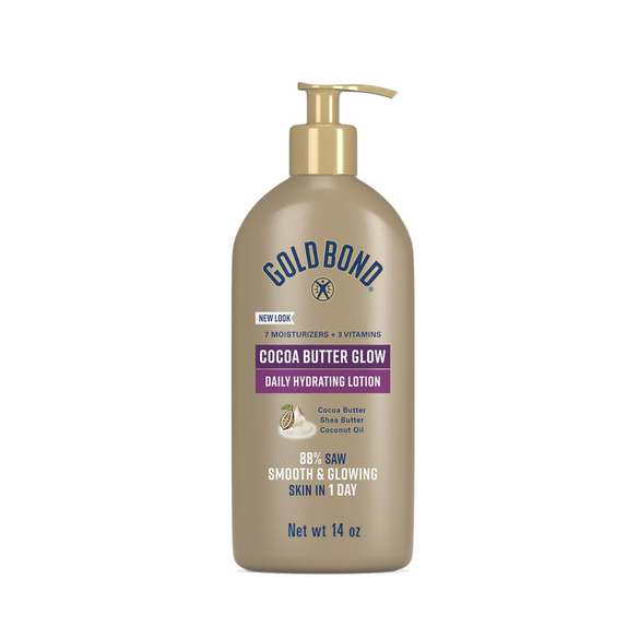 Gold Bond Ultimate Radiance Renewal Hydrating Lotion for Visibly Dry Skin, Family Size 14 oz.