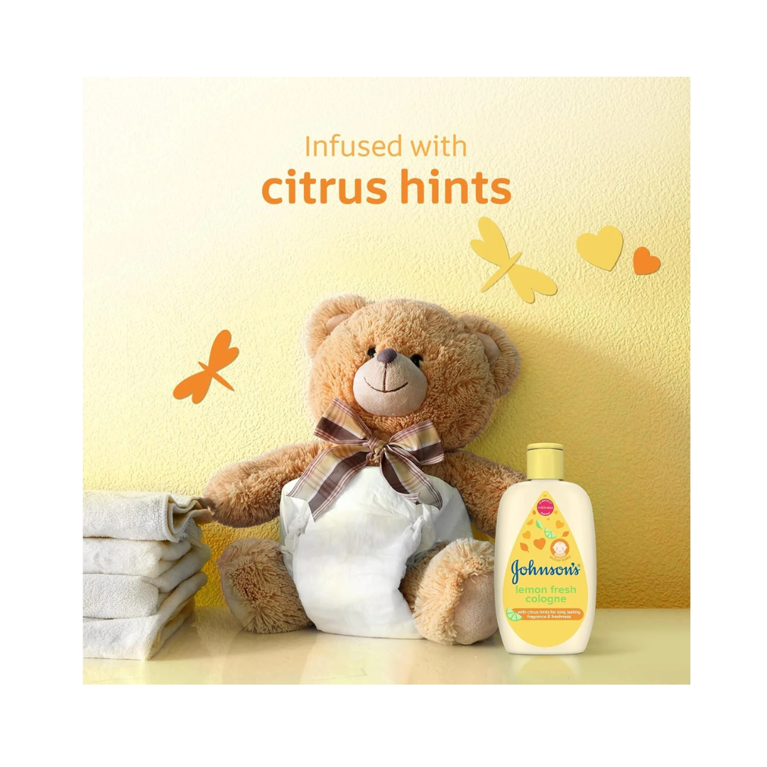 Johnson's Baby Cologne, Lemon Fresh, 200ml