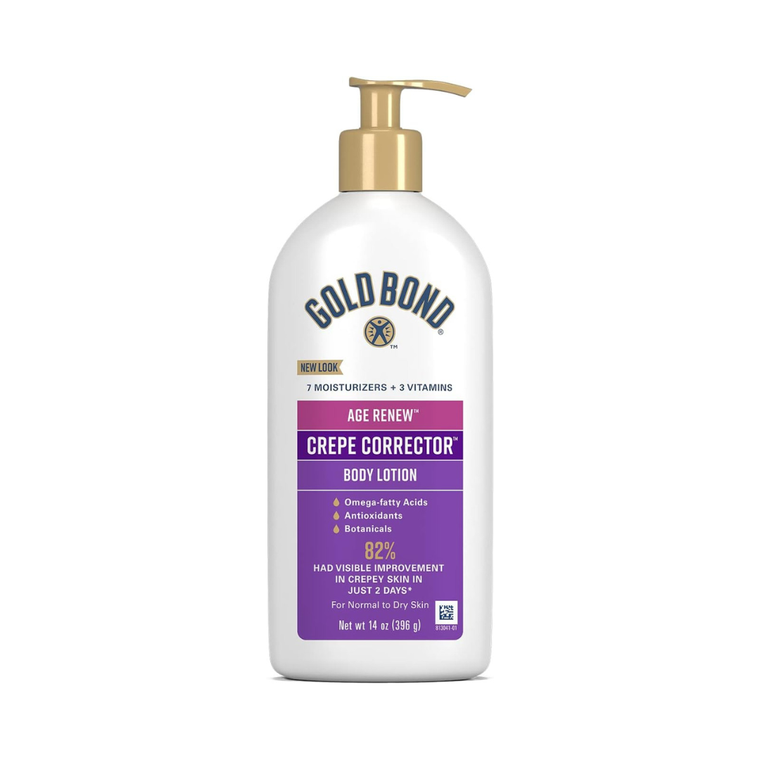 Gold Bond Age Renew Crepe Corrector Body Lotion, Replenishing & Smoothing Formula, 14 oz.