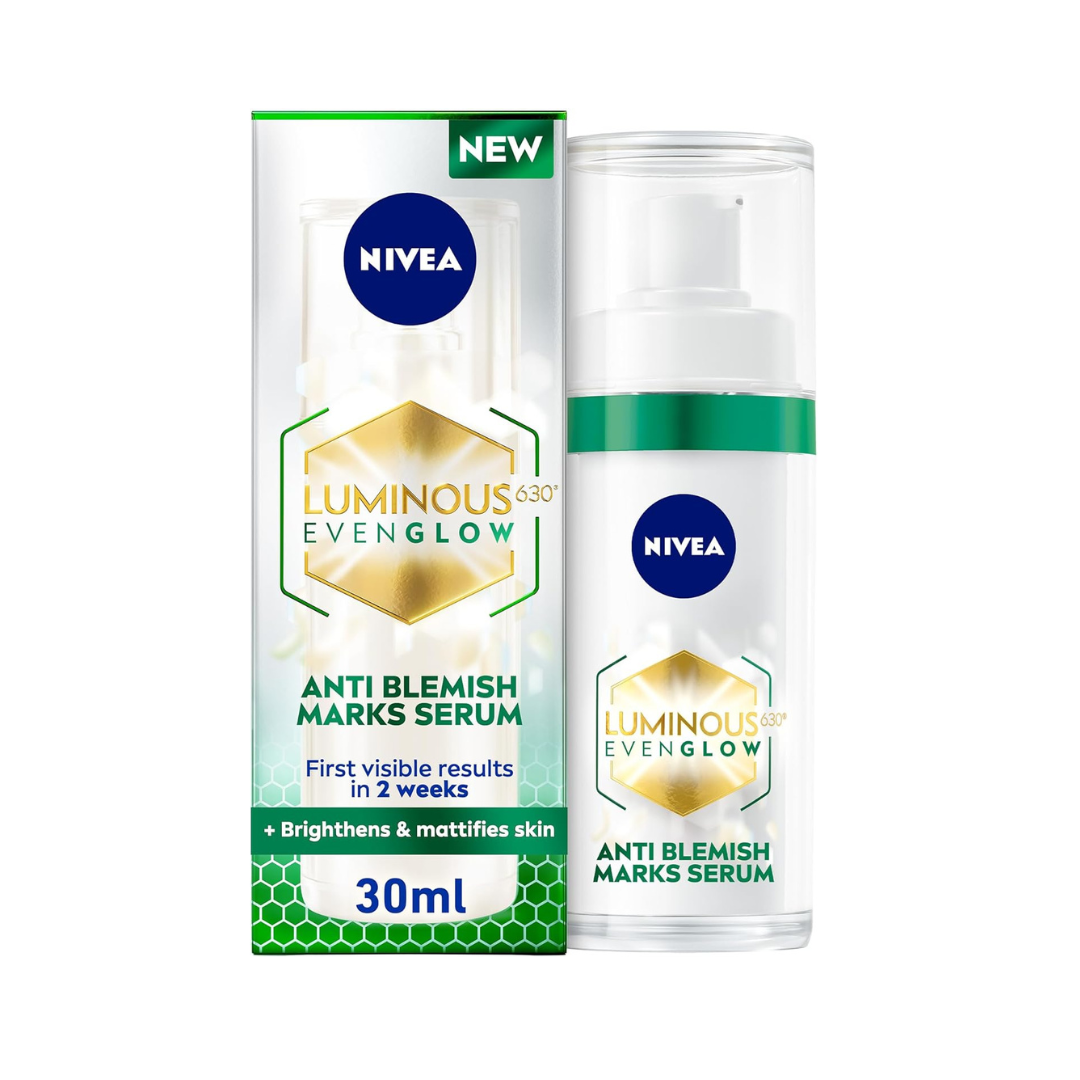 NIVEA LUMINOUS630 Even Glow Anti-Blemish Marks Face Serum 30ml