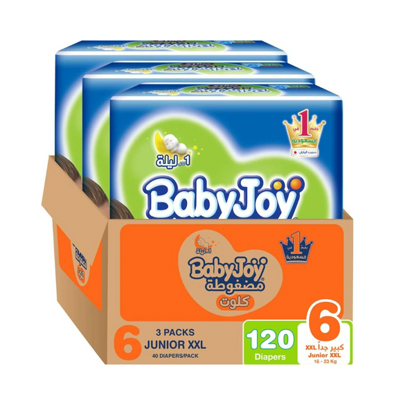 Babyjoy Culotte, Size 6, Junior XXL, 16+ Kg, Mega Box
