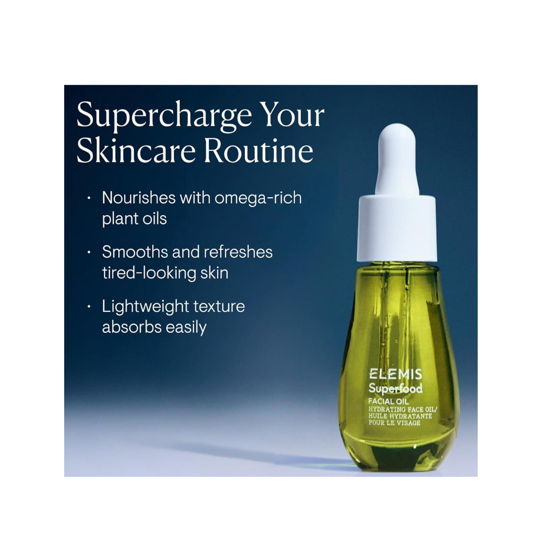 Elemis Superfood Facial Oil for Women 0.5 oz Oil