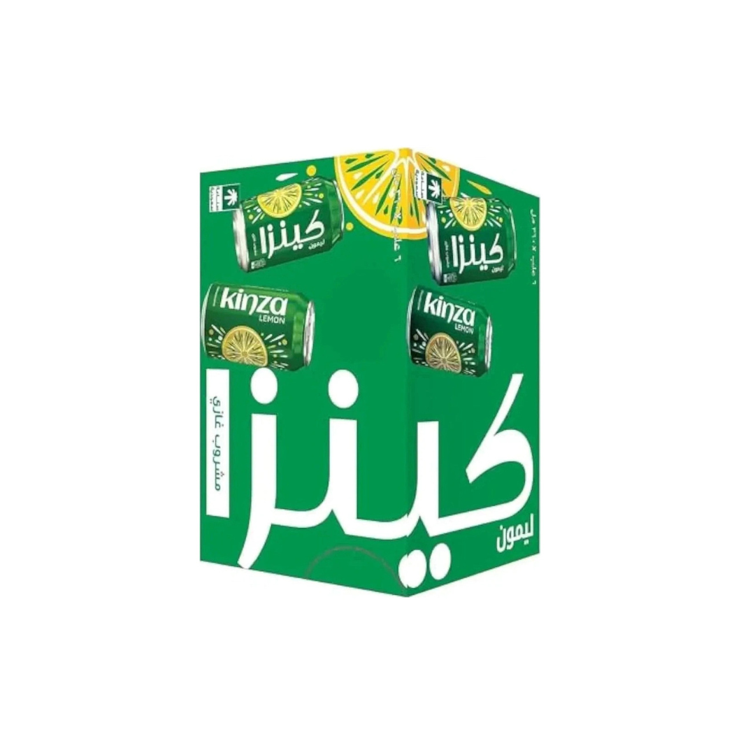 Lemon Carbonated Soft Drinks 6-Pieces Set 360 ml