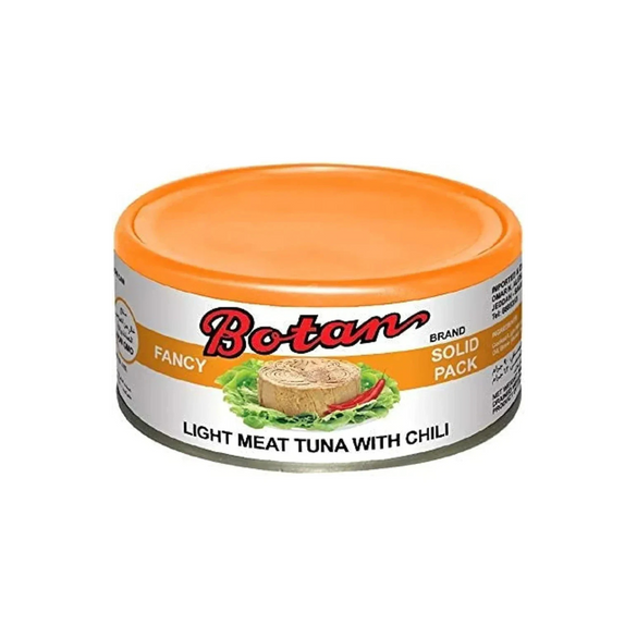 Botan Light Meat Tuna With Chili, 185g - Pack of 1