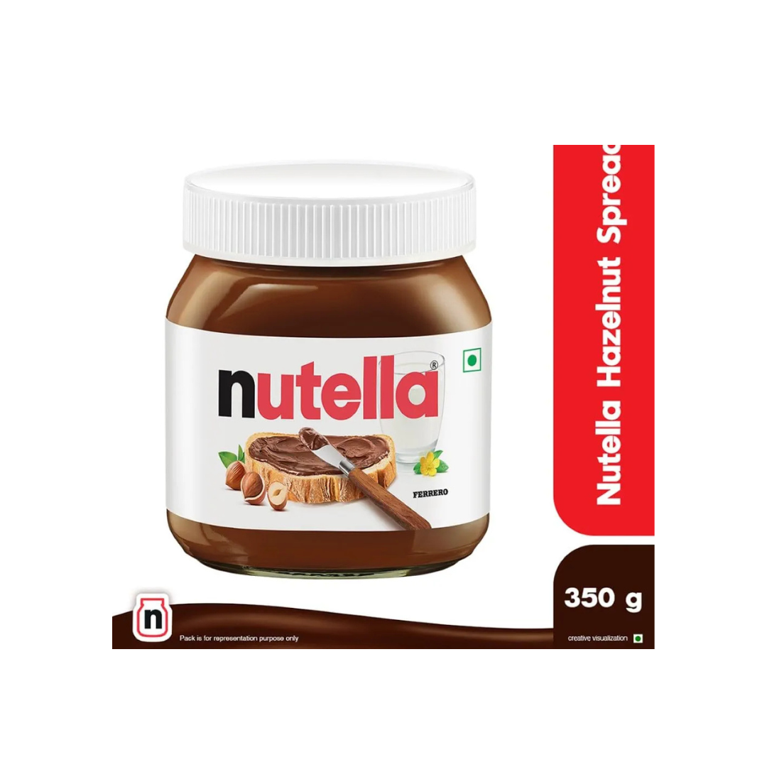 Nutella Hazelnut Spread with Chocolate 350 g - Pack of 1