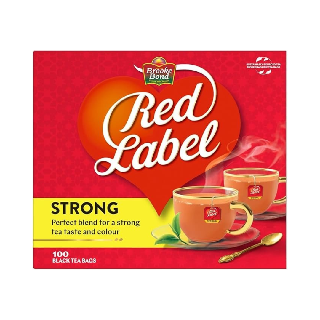 Brooke Bond Red Label Black Tea, 100 Teabags