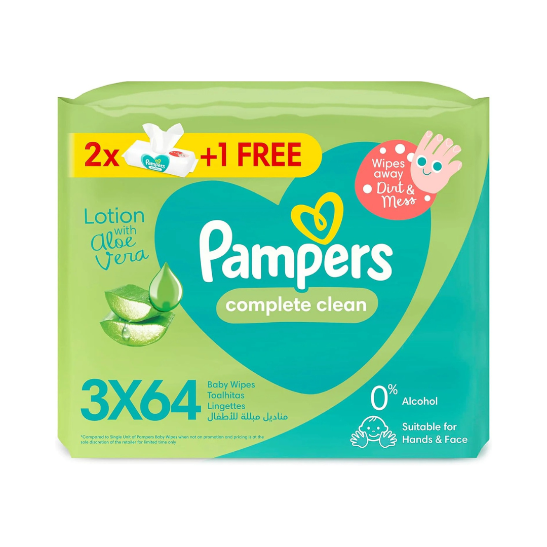 Pampers Baby Wet Wipes, Complete Clean, 576 Wipes