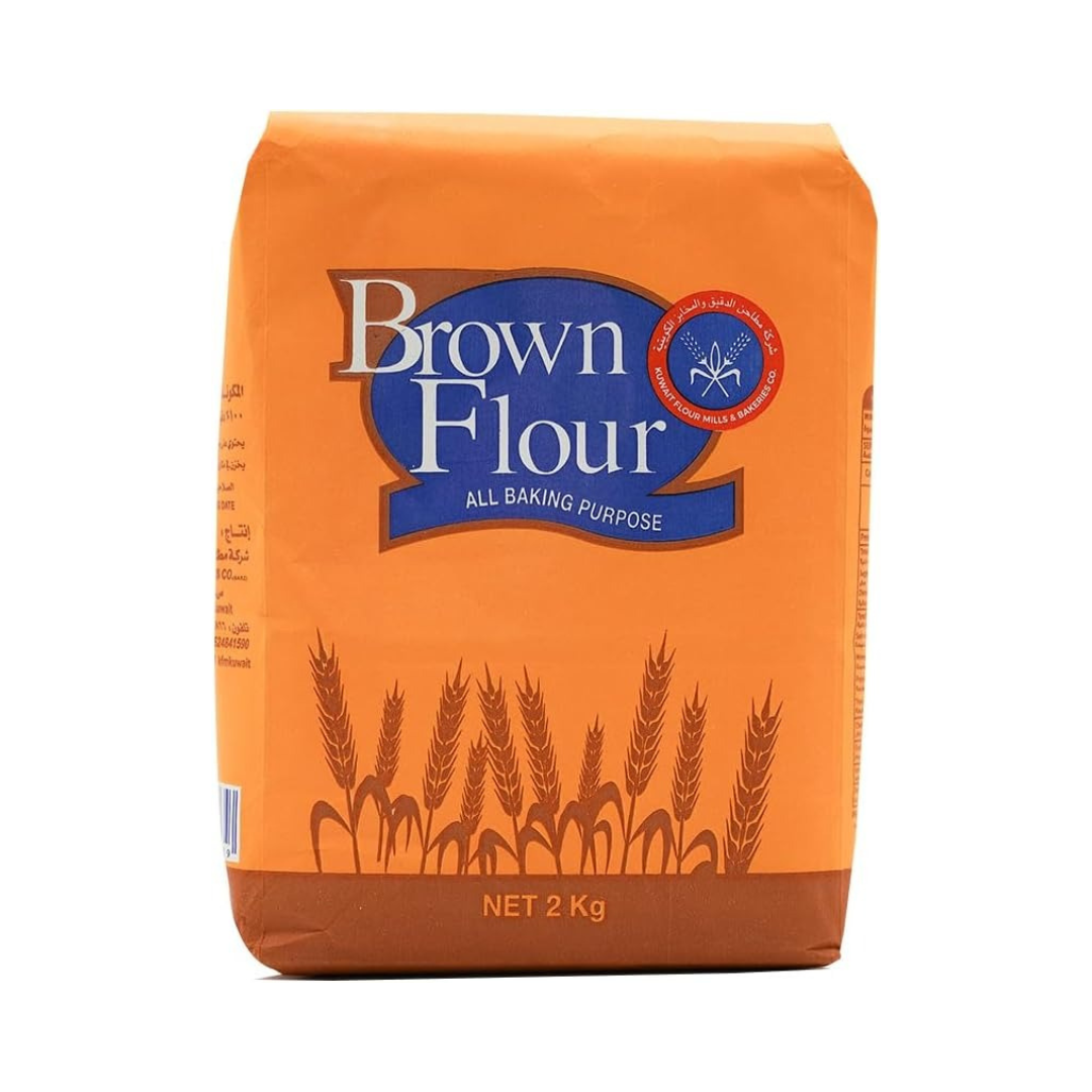 Kuwait Flour Mills & Bakeries Brown flour, 2kg