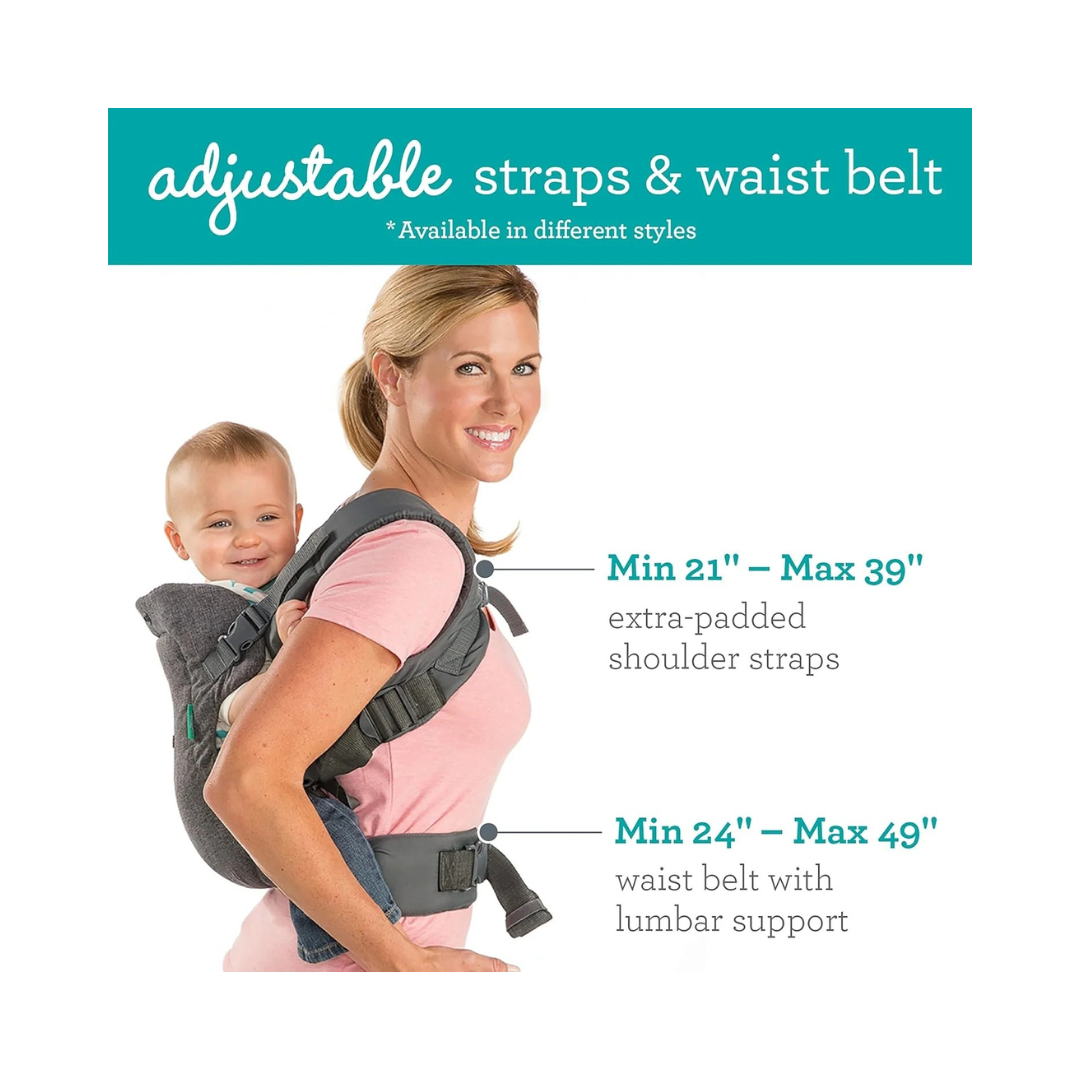 Infantino 4-In-1 Convertible Carrier - Light Grey