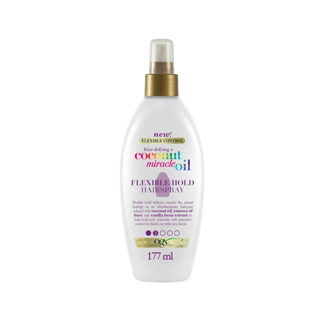 OGX Coconut Miracle Oil Flexible Hold Hairspray 6.0 Fl Oz