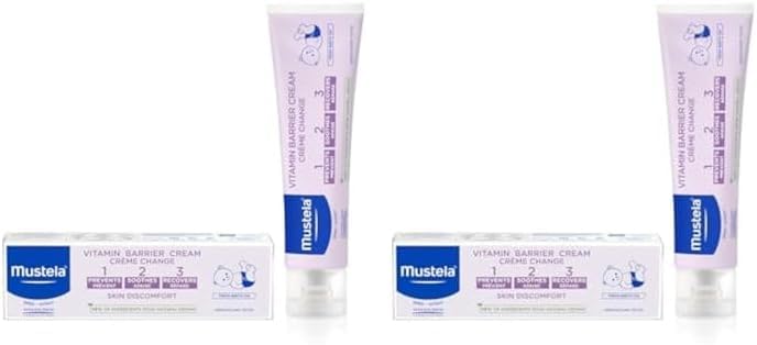 Mustela 1 2 3 Vitamin Barrier Cream, 50ml