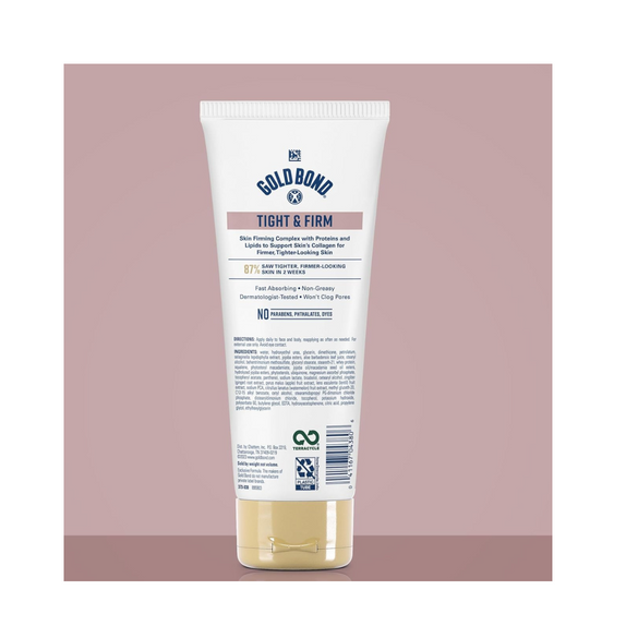 Gold Bond Age Renew Tight & Firm Body & Face Lotion with Proteins & Lipids, Skin Firming Lotion for Aging, Dry Skin, 8 oz.