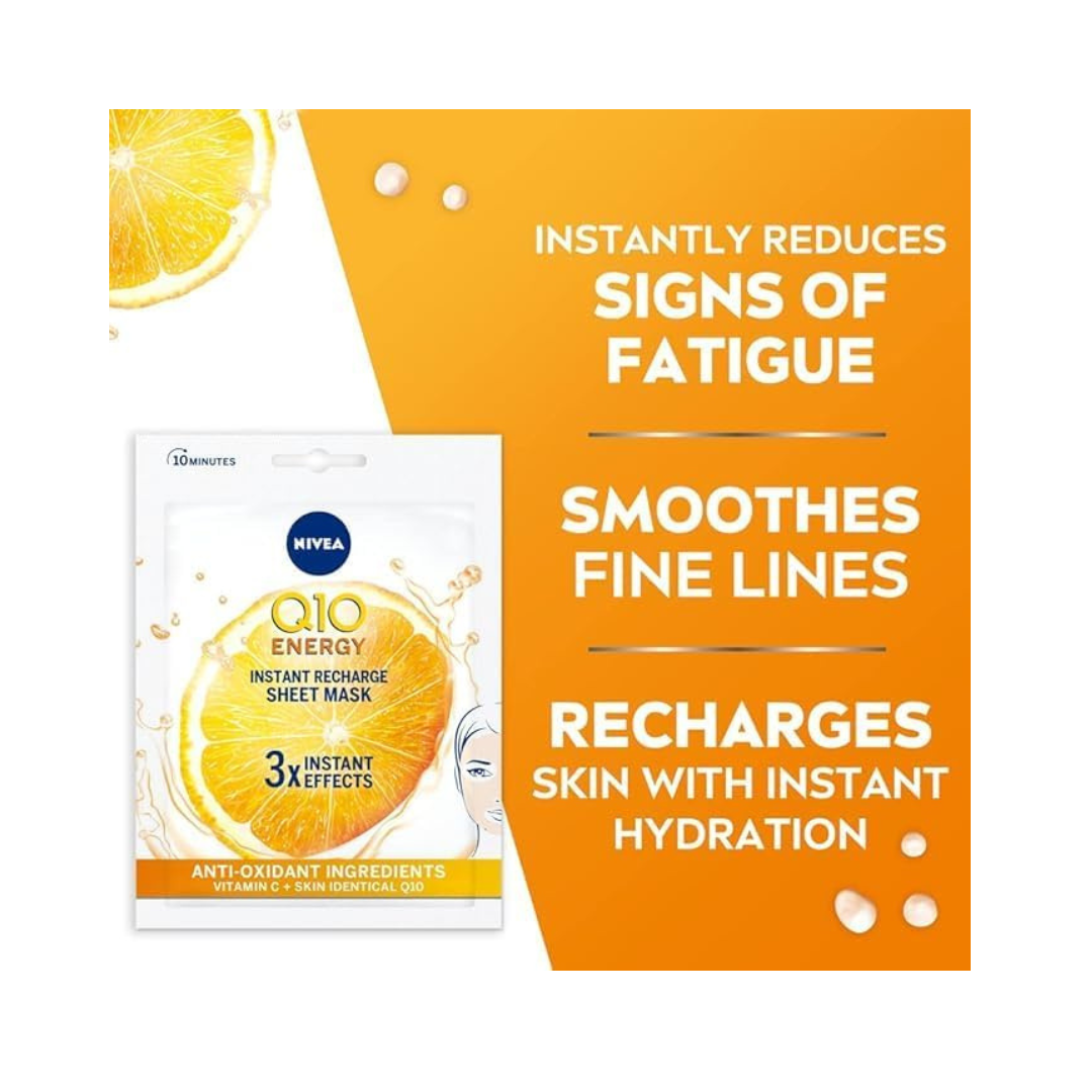 NIVEA REVITALIZATIOPN BOOSTER FACE MASK Vitamin E +creatine+Q10