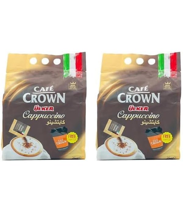 Cafe Crown Cappuccino No Added Sugar 10 x12.5 g