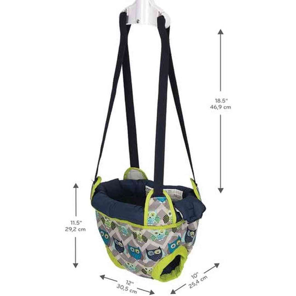 Evenflo Exersaucer Door Baby Jumper, Owl