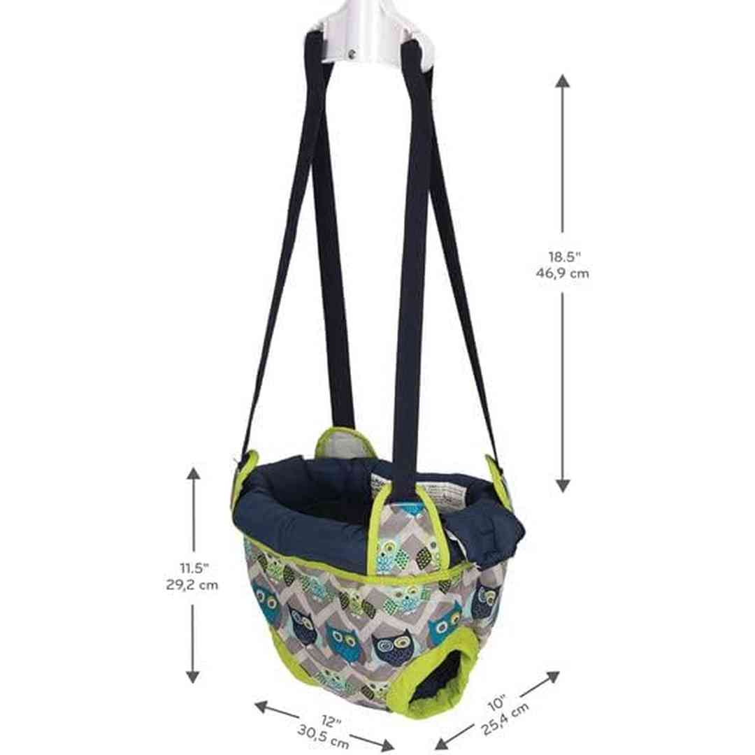 Evenflo Exersaucer Door Baby Jumper, Owl