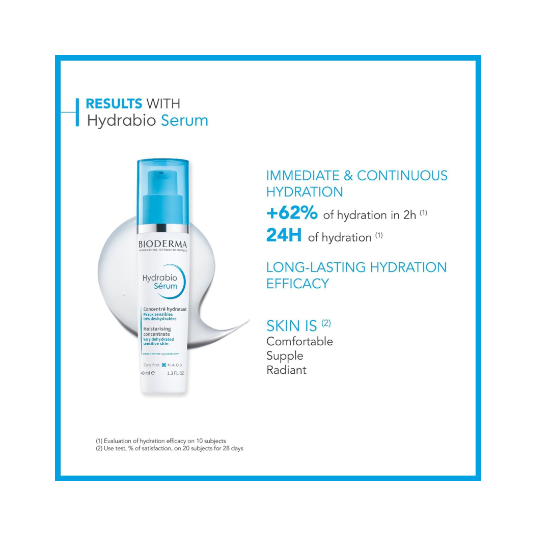 BiodermaHydrabio Serum Moisturizing Concentrate, 1.3 oz