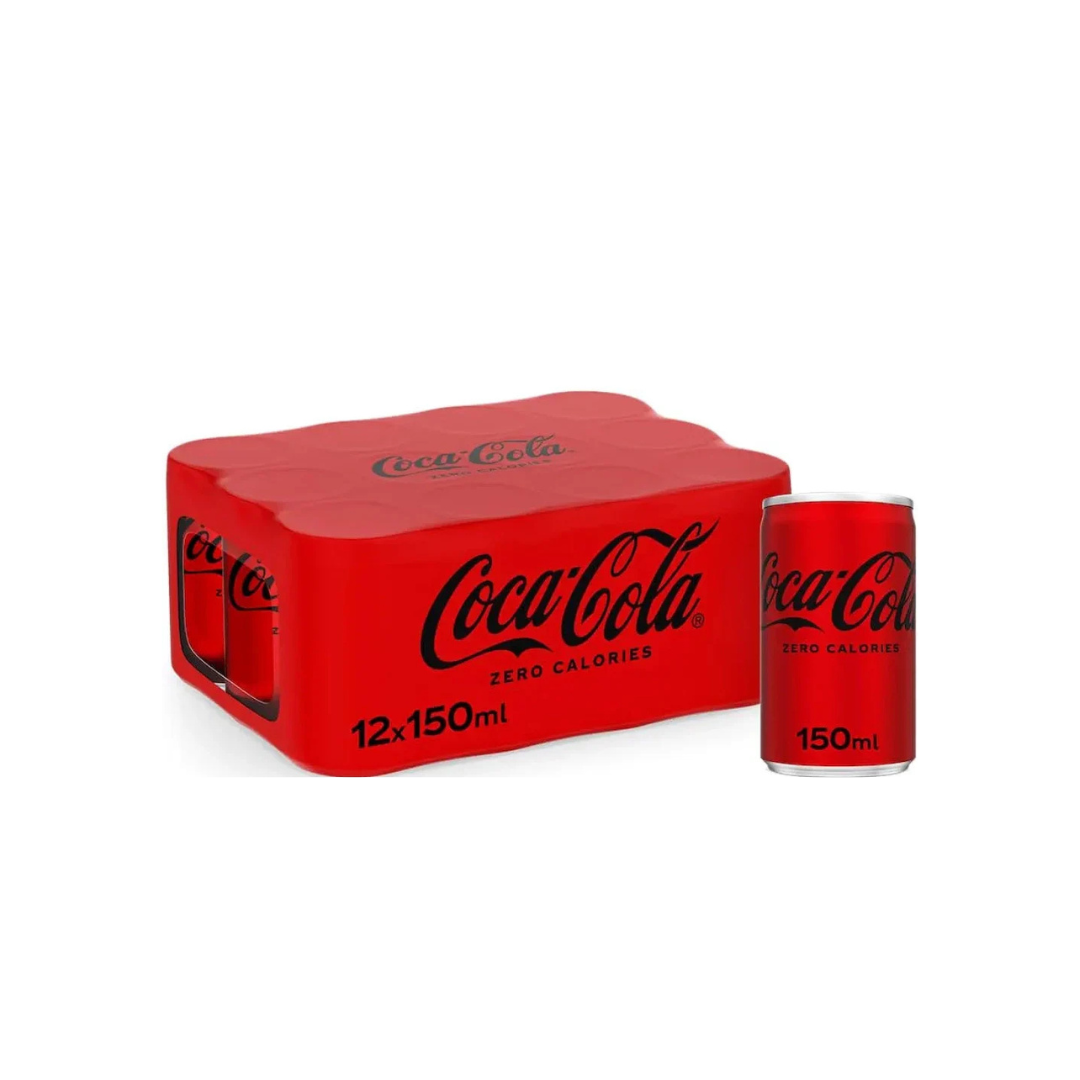 Coca-Cola Zero 150ml Can - pack of 12