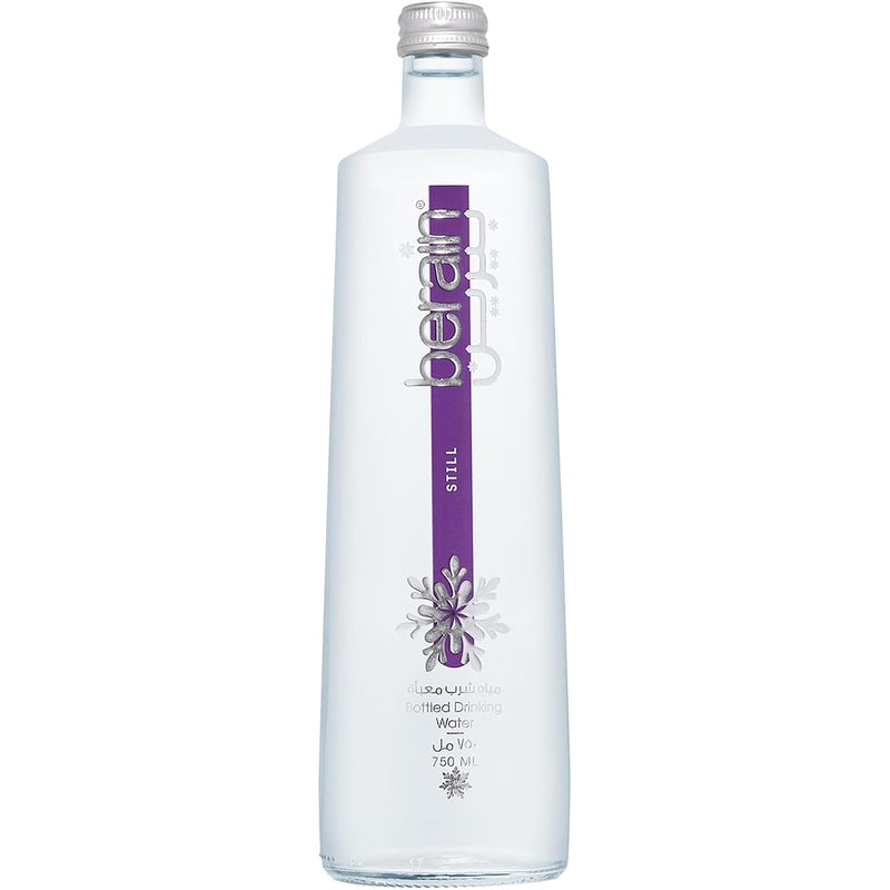 Berain Glass Bottle Still Water, 12 x 750 ml
