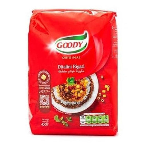 Goody -Pasta Ditalini Rigate(No.10)-450GM