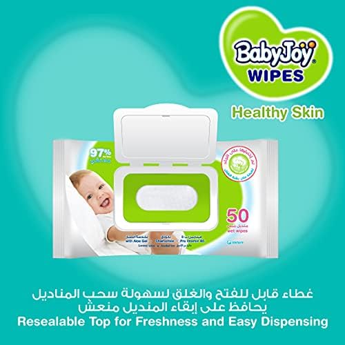 Babyjoy Healthy Skin, 3X50, 150 Baby Wet Wipes