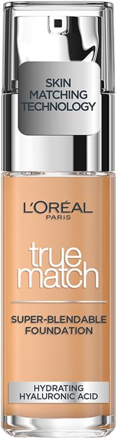L’Oréal Paris L'Oreal True Match Liquid Face Foundation - 30 ml, Cappucino 8N
