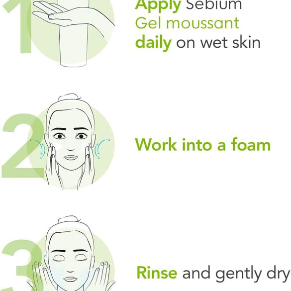 Bioderma Sebium Gel Moussant Actif 200ml