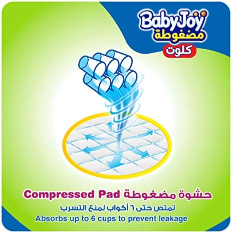 Babyjoy Culotte, Size 6, Junior XXL, 16+ Kg, Mega Box