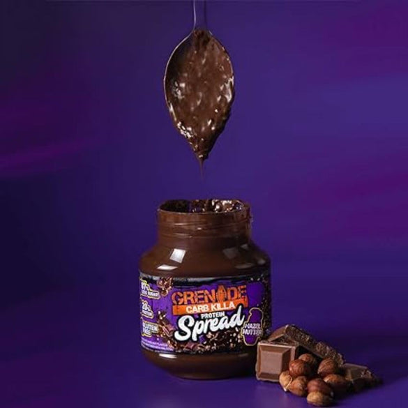 Grenade White Chocolate Cookie Vegetarian Protein Spread, 360 g Jar (Pack of 1)