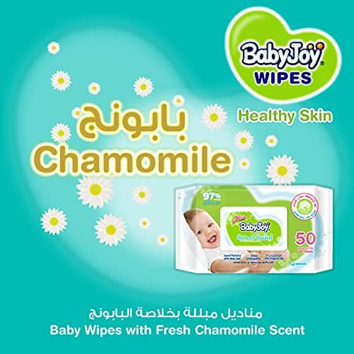 Babyjoy Healthy Skin, 3X50, 150 Baby Wet Wipes