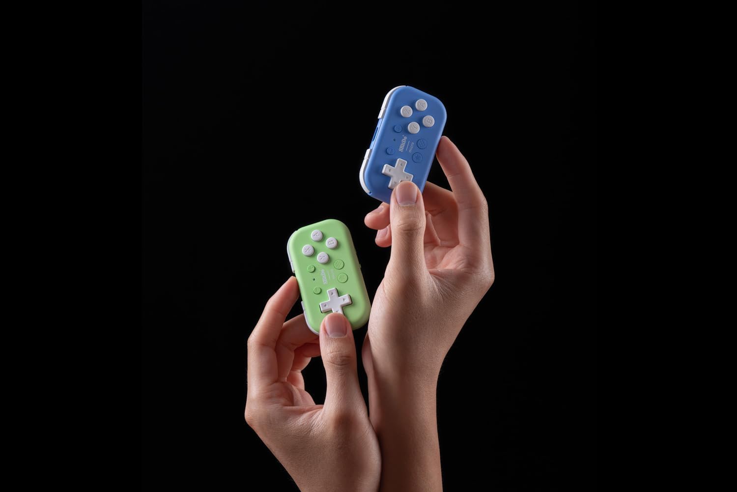 Nargos 8Bitdo Zero 2 Bluetooth Key Chain Sized Mini Controller for Nintendo Switch, Windows, Android and macOS (Yellow Edition)