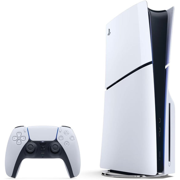 PlayStation 5 Slim Blu-ray Disc Edition Console (KSA version), 2 Year Manufacturer Warranty