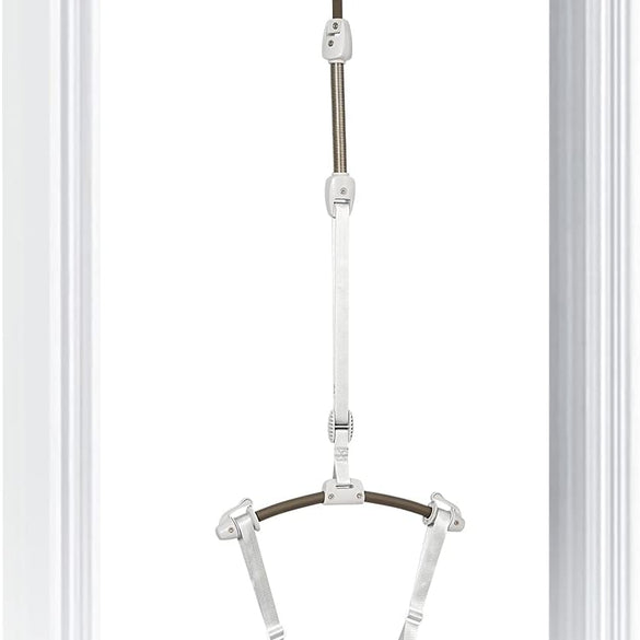 Infant Master Doorway Jumper, Johnny Jumper w/Adjustable Seat Bag, Durable Baby Door Bouncer & Swing Jumper w/Steel Spring, Wise Gift Choice for Infant & Toddler, Easy to Use, Blue