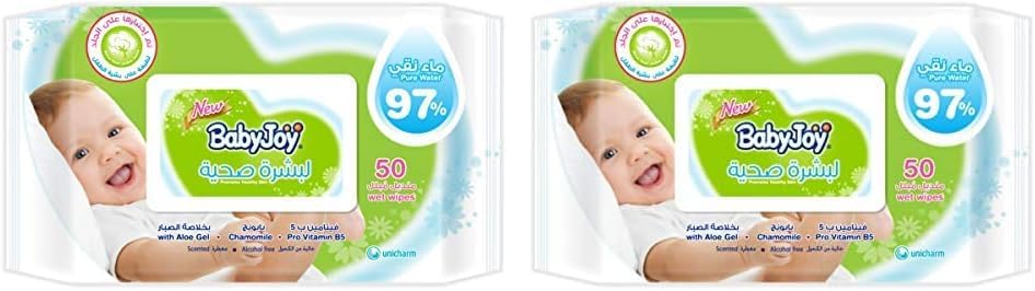 Babyjoy Healthy Skin, 3X50, 150 Baby Wet Wipes