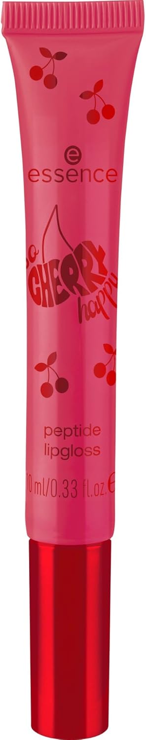 essence SO CHERRY happy peptide lip gloss