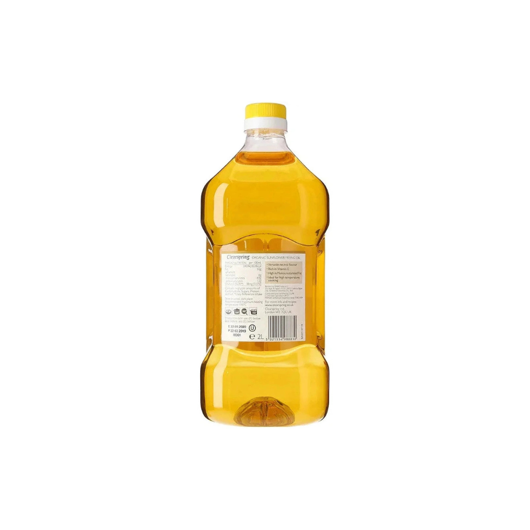 Clearspring Sunflower Frying Oil 2 Ltr