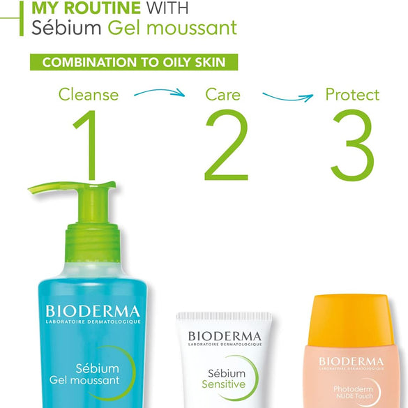 Bioderma Sebium Gel Moussant Actif 200ml