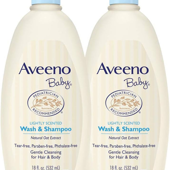 Aveeno Baby Gentle Wash 18 fl. Oz
