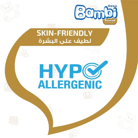 Sanita Bambi, Size 2, Small, 3-6 Kg, Value Pack, 48 Diapers