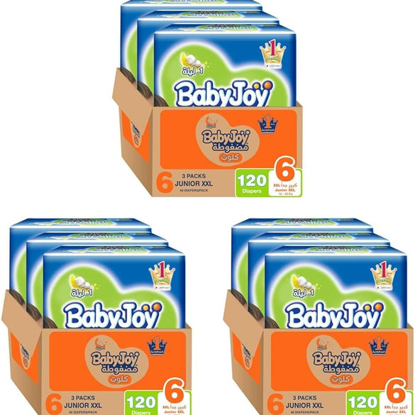 Babyjoy Culotte, Size 6, Junior XXL, 16+ Kg, Mega Box