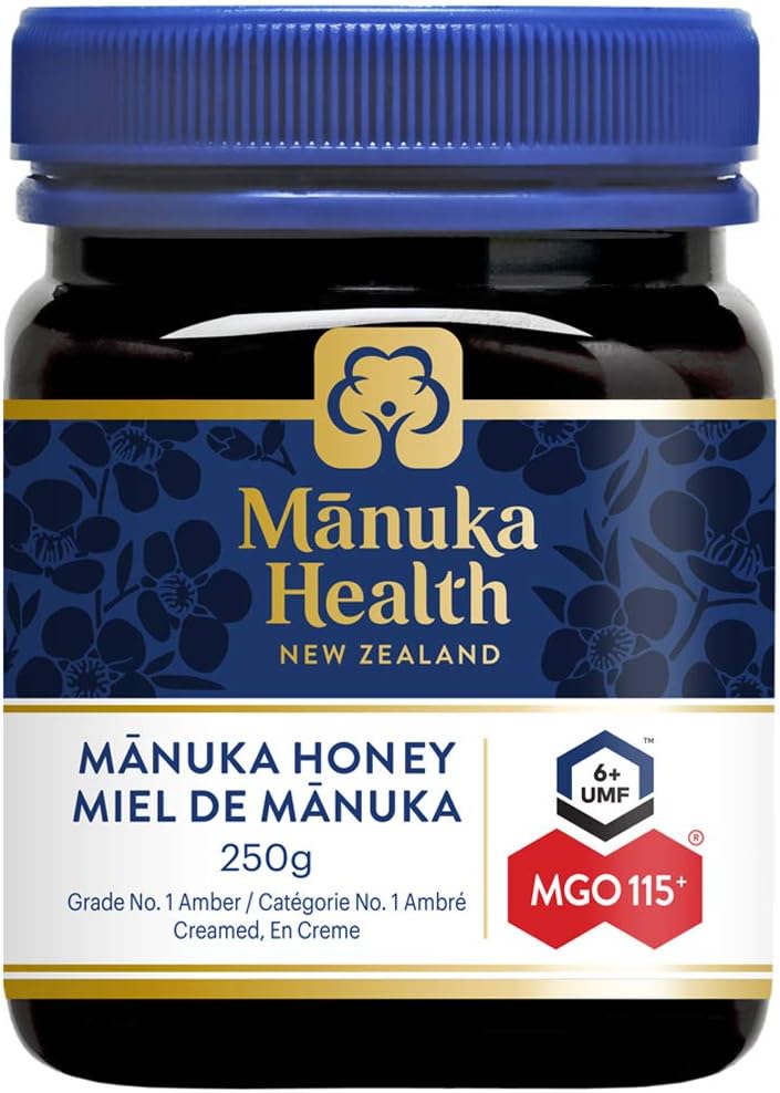 Premium Manuka Honey MGO 115+| Certified UMF 6+ Bronze 250g