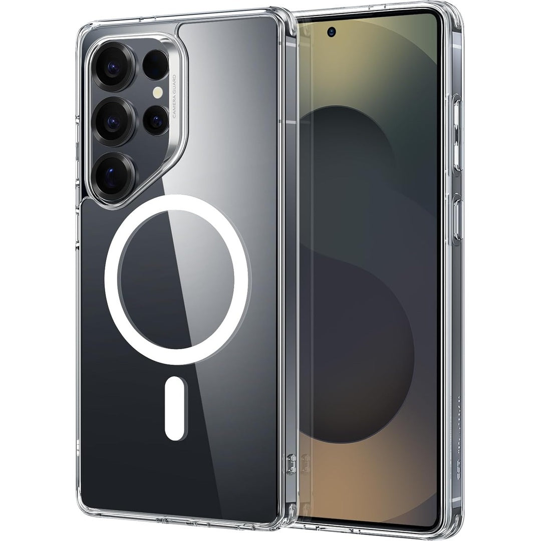 ESR for Samsung Galaxy S25 Ultra Case, Compatible with MagSafe, Magnetic Case for Samsung S25 Ultra, Military-Grade Protection, Yellowing Resistant, Classic Series, Clear