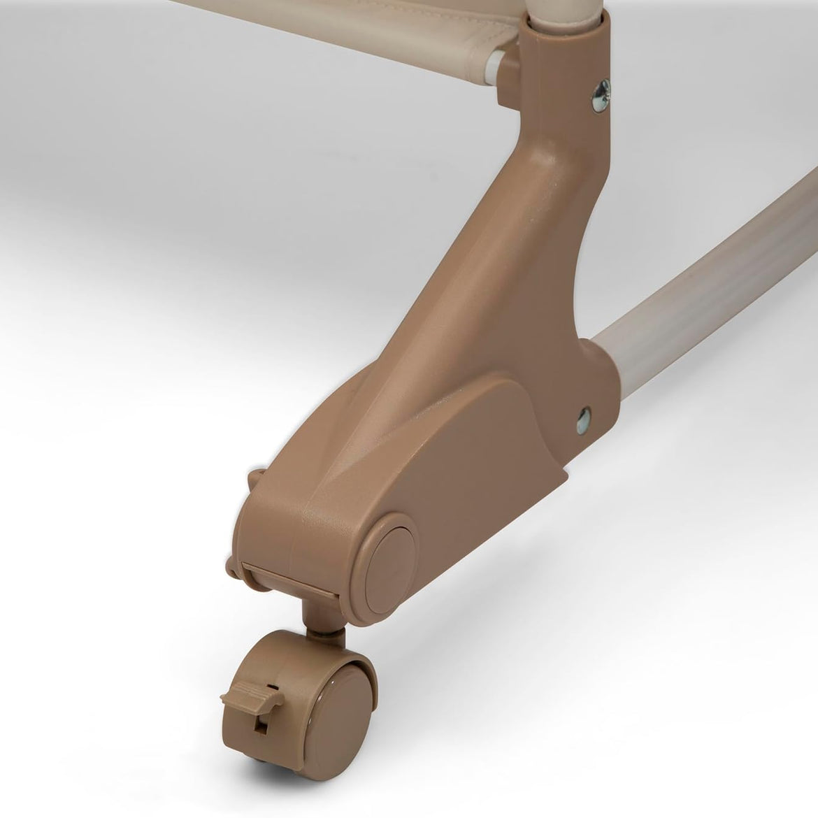 Delta Children Rocking Bedside Bassinet - Portable Crib with Lights Sounds and Vibrations, Play Time Jungle