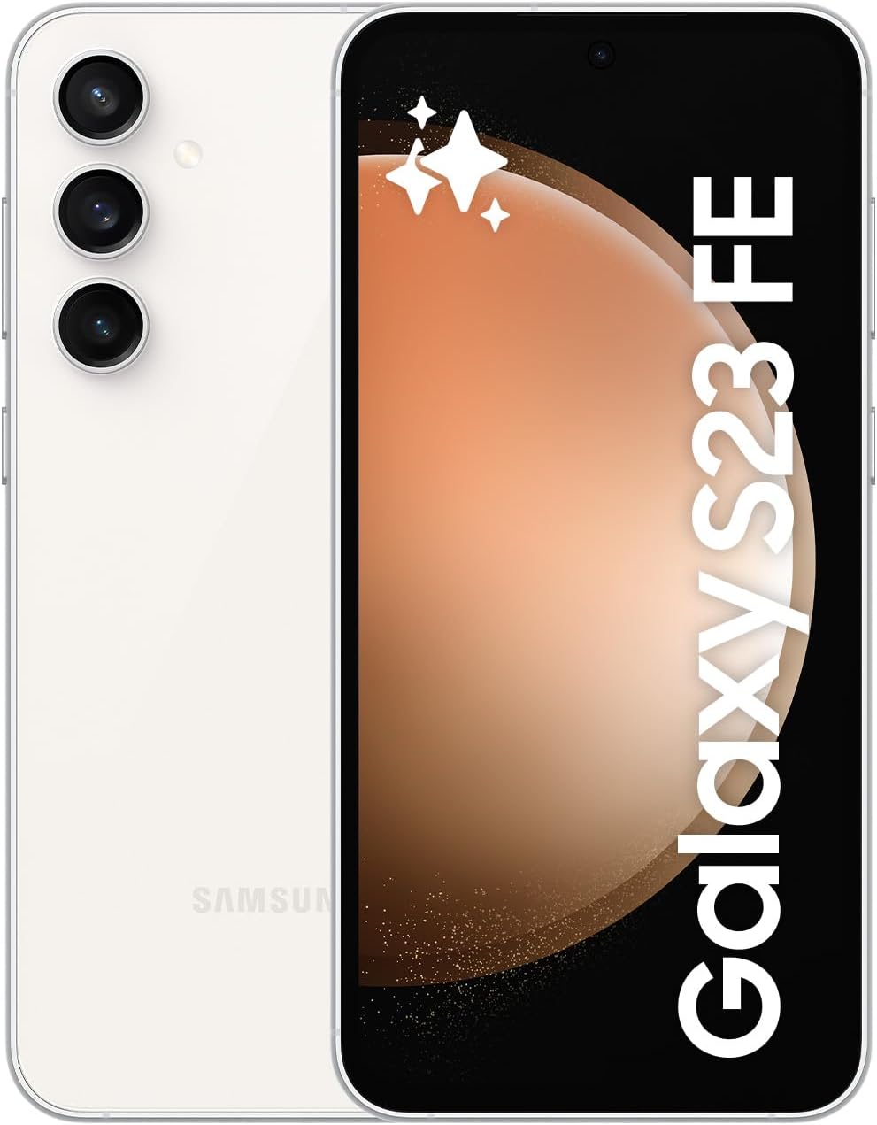 Samsung Galaxy S23 FE 5G Dual SIM Android Smartphone, 8GB RAM, 128GB Storage, Graphite (KSA Version)