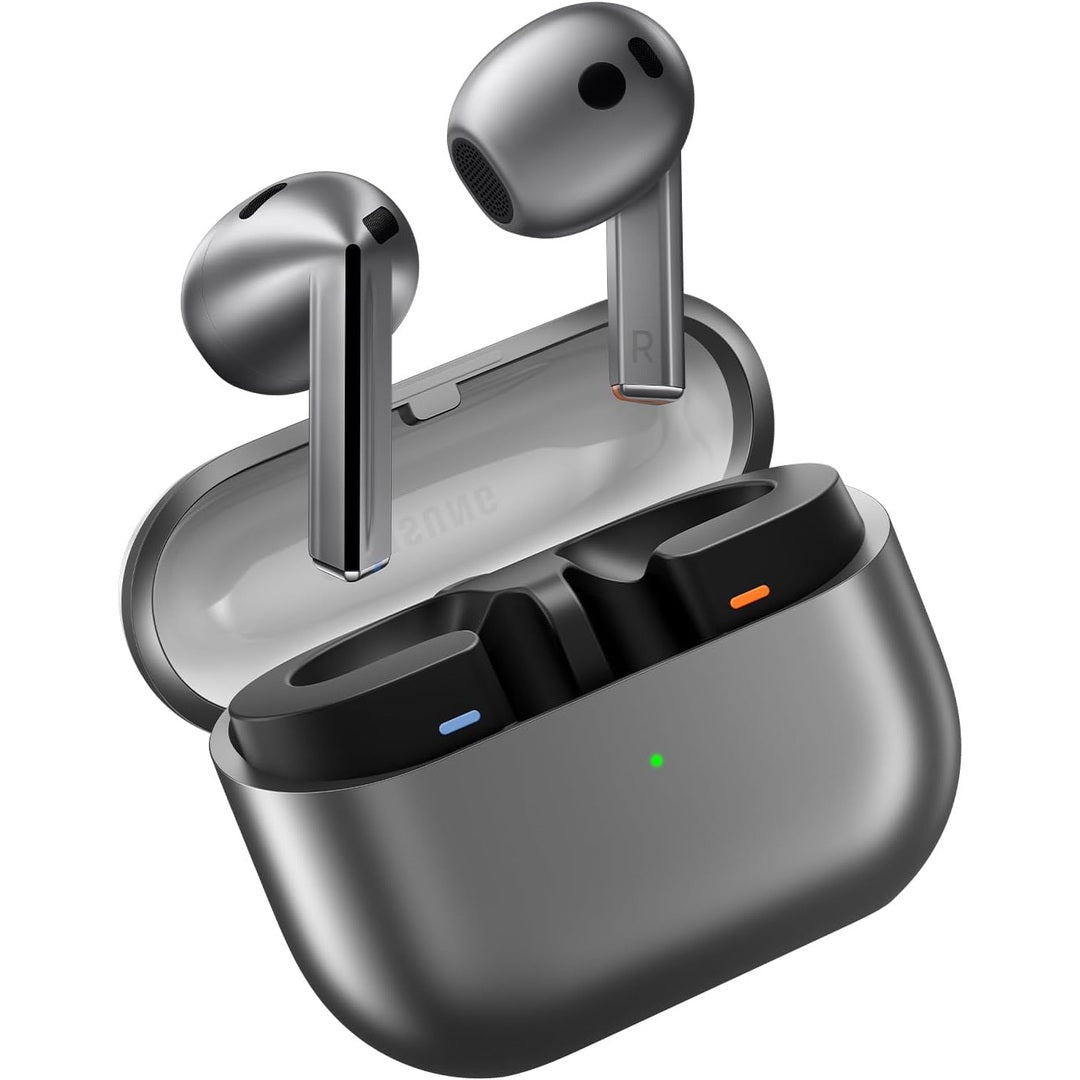 Samsung Galaxy Buds3 Pro, Silver, Wireless Bluetooth Earbuds with Adaptive: Noise Control, Hi-Fi Sound, 360 Audio (KSA Version)