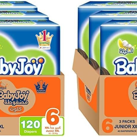 Babyjoy Culotte, Size 6, Junior XXL, 16+ Kg, Mega Box