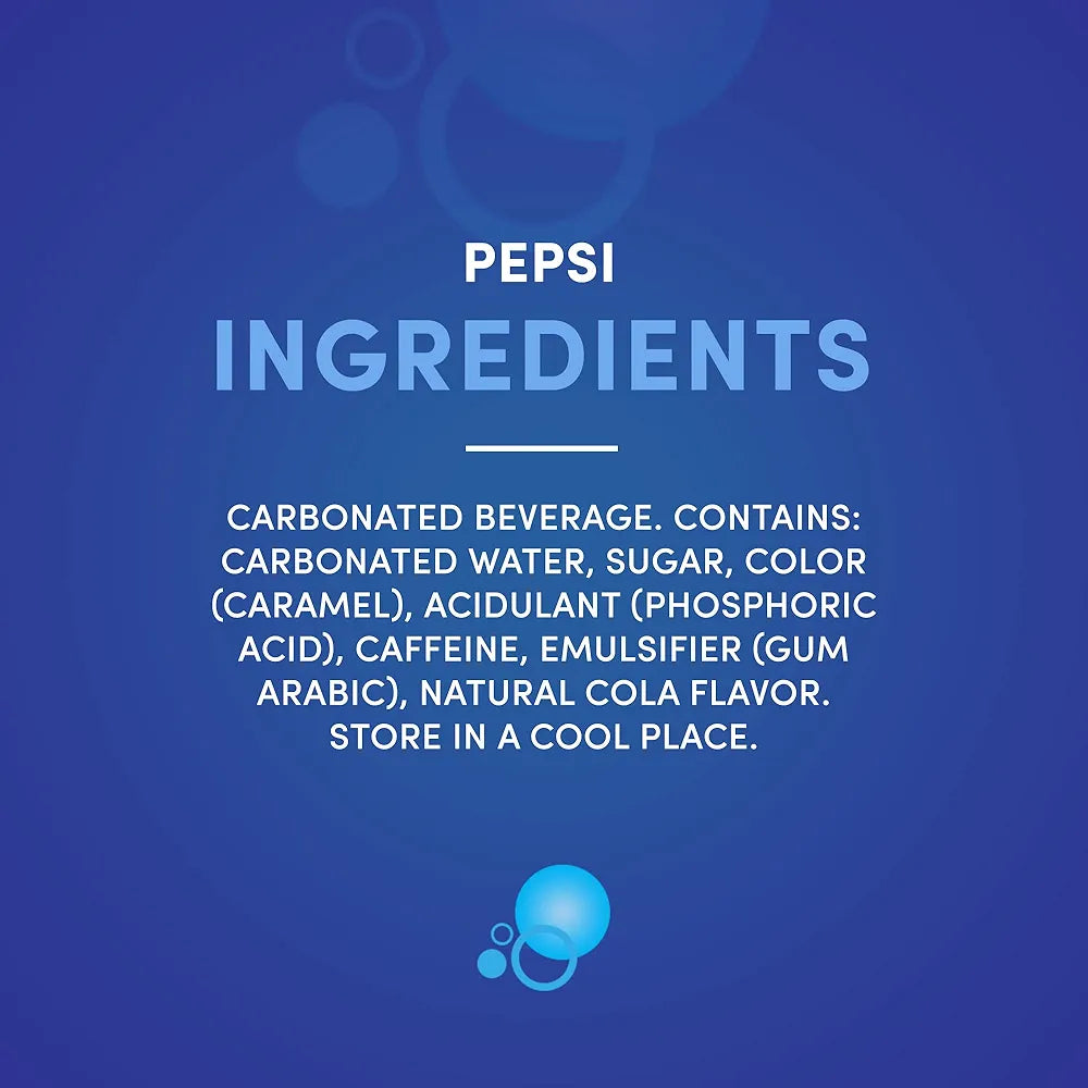 Pepsi, Carbonated Soft Drink, Cans, 150ml Pack of 12