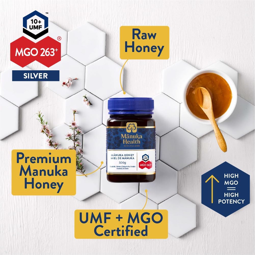 Premium Manuka Honey MGO 115+| Certified UMF 6+ Bronze 250g